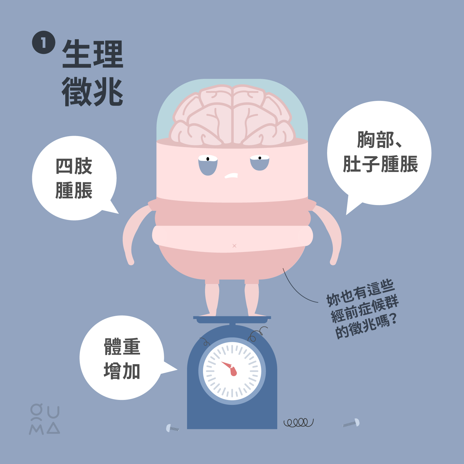 八成的女孩們都曾有的 PMS:經前症候群