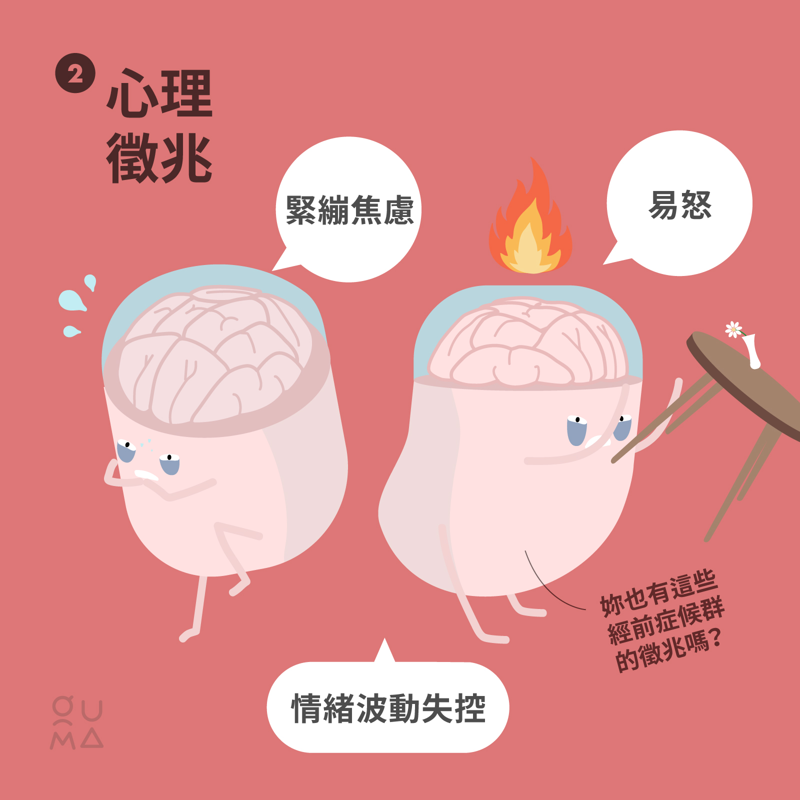 八成的女孩們都曾有的 PMS:經前症候群