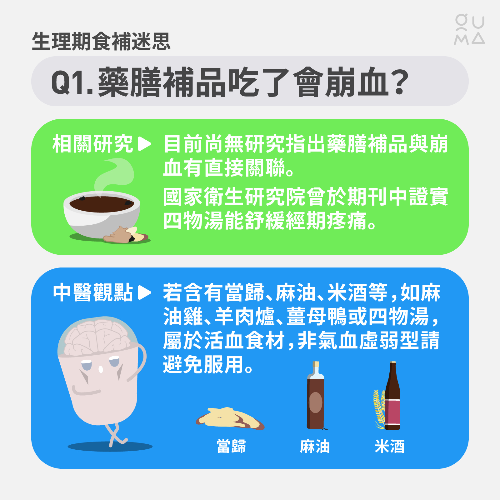 生理期飲食禁忌：破解食補迷思