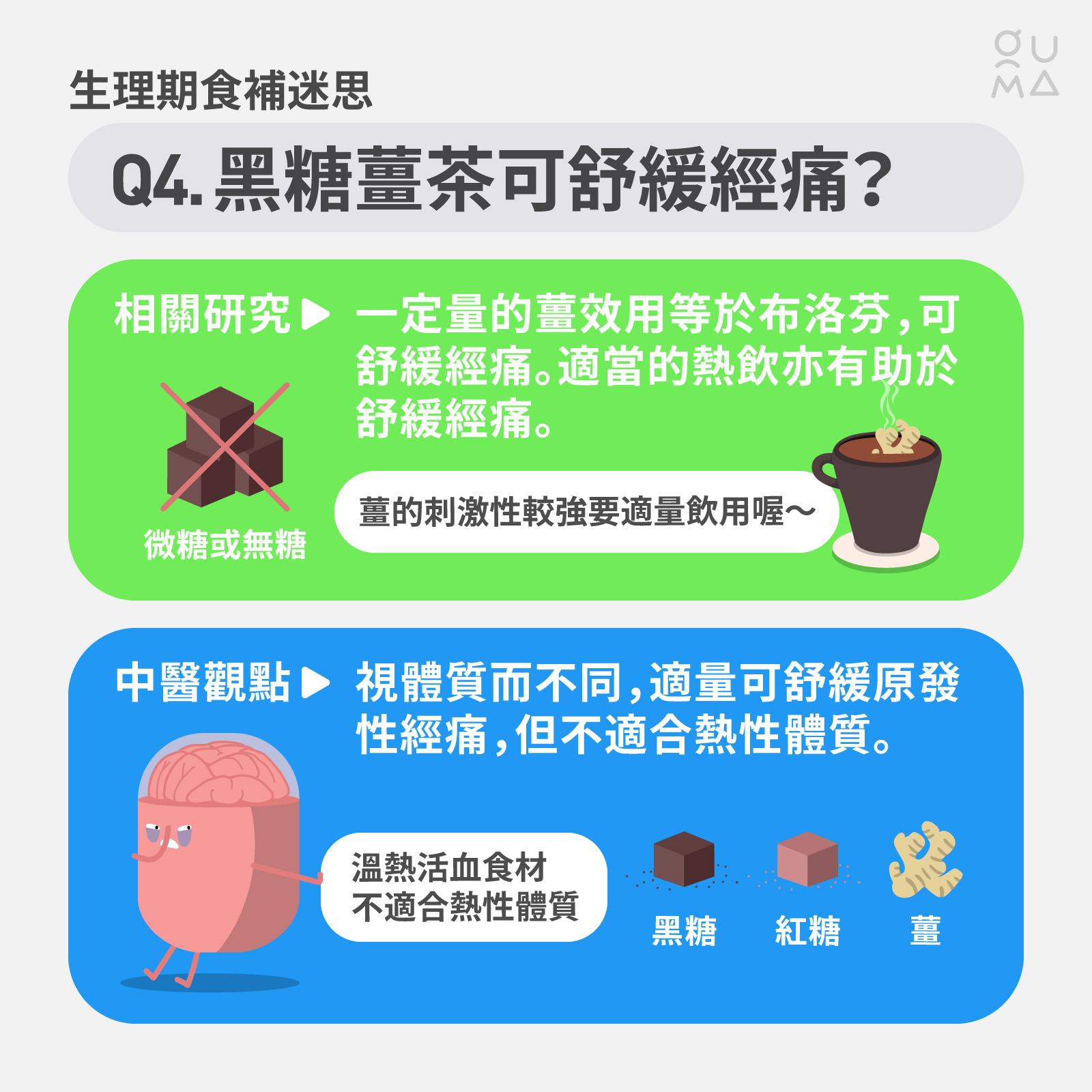 生理期飲食禁忌：破解食補迷思